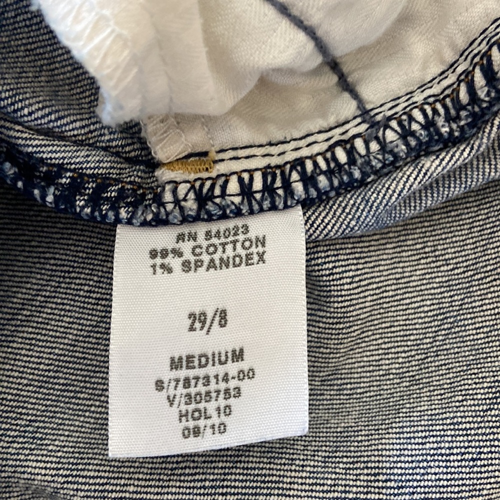 Gap 1969 Women’s Button Front Denim Skirt size 8 - Picture 6 of 8